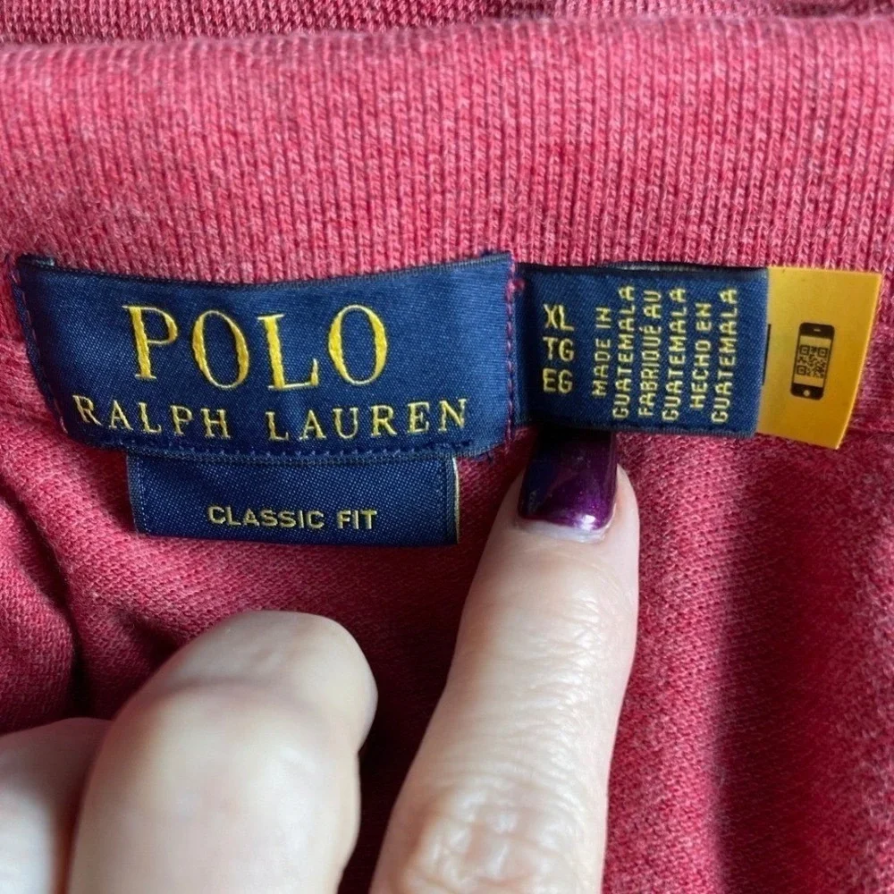 Polo Ralph Lauren Classic Fit Polo Shirt Short Sleeve Casual‎ XL